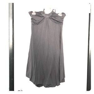 Gray beach dress